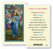 St. Philip Holy Card
