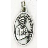 St. Philip Neri 1" Oxidized Medal - 50/Pack *SPECIAL ORDER - NO RETURN*