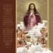 St. Philomena 8" Flickering LED Flameless Prayer Candle with Timer - 127940