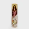 St. Philomena 8" Flickering LED Flameless Prayer Candle with Timer