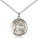 St. Raphael Necklace Sterling Silver