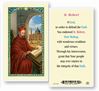 St. Robert Laminated Prayer Card