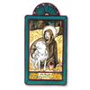 St. Roch Patron of Dogs and Dogs Lovers Handmade Pocket Token 1.5 in x 2.75 in
