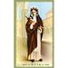 St. Rose of Lima Paper Prayer Card, Pack of 100 