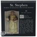 Saint Stephen 4" Statue with Prayer Card Set