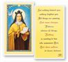 St. Teresa Of Avila Laminated Prayer Card