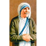 St. Teresa of Calcutta Paper Prayer Card, Pack of 100 