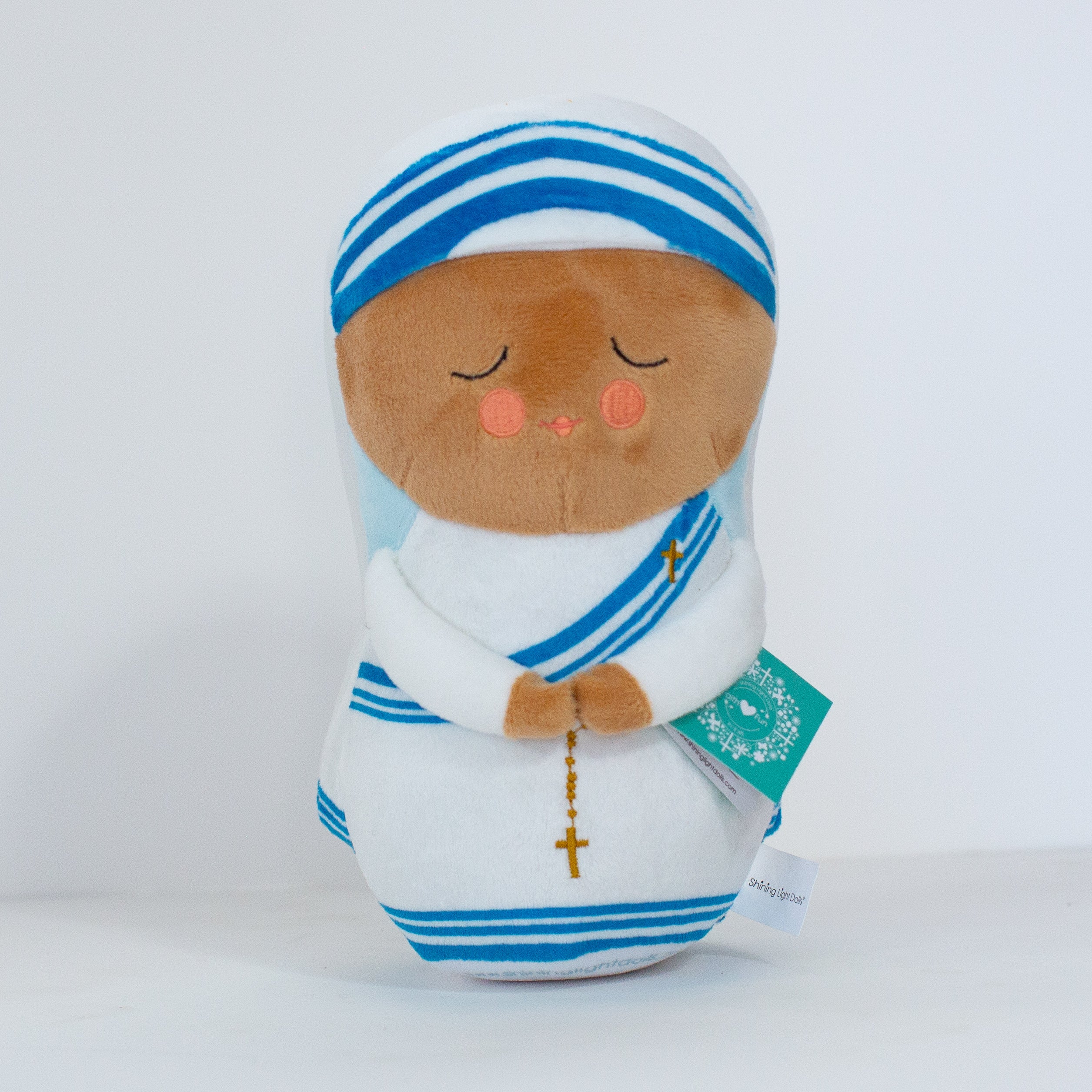 St. Teresa of Calcutta Plush Shining Light Doll