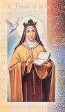 St. Theresa DAvila Biography Card 