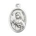 St. Theresa Little Flower 1" Oxidized Medal - 14439
