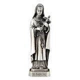 St. Therese 3.5" Pewter Statue 