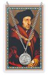 St. Thomas More Pendant & Holy Card Set