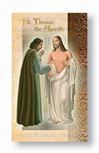 St. Thomas the Apostle Biography Card