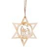 Star with Holy Family Ornament