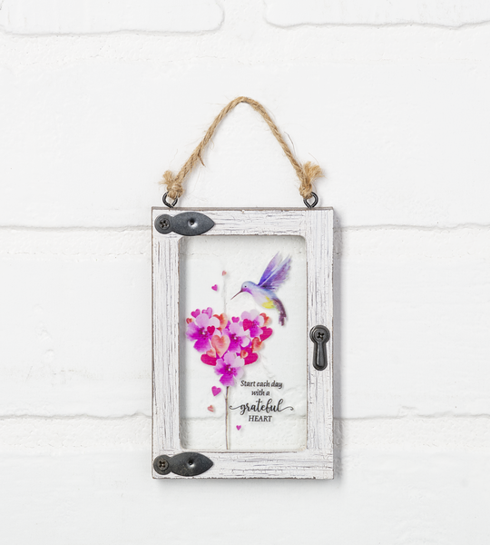 Start Each Day with a Grateful Heart Spring Ornament 