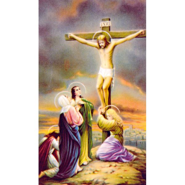 Stations of the Cross Paper Prayer Card, Pack of 100 