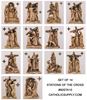 90STA10 Stations of the Cross, Set of 14