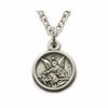 Guardian Angel Sterling Silver Medal on 13" Chain