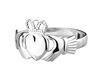 Sterling Silver Claddagh Ring, Made In Ireland