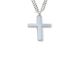 Sterling Silver Cross On 18" Chain - 14811