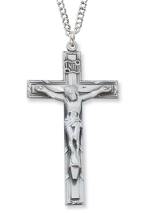 Sterling Silver Crucifix 24