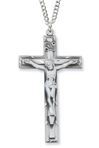 Sterling Silver Crucifix 24" Chain & Box