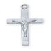 Sterling Silver Crucifix Pendant on 18" chain