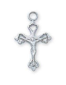 Sterling Silver Crucifix on 16" Chain