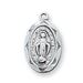 Sterling Silver Miraculous Medal on 16" chain