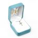 Sterling Silver Small Engraved Cross