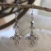 Swarovski Crystal Cross Earrings