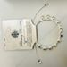 Swarovski Pearl St. Benedict Bracelet, White Thread Silver Bead - 122454