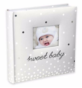 Photo Album Baby First Year Memories Book Record Picture Organizer Keepsake ?Holds 160 4" x 6" photos