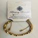 Tan and Gold St. Benedict Blessing Bracelet - 03054