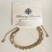 Tan and Silver St. Benedict Blessing Bracelet - 04410