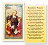 Teacher's Prayer Laminated Prayer Card