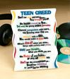 Teen Creed Plaque *WHILE SUPPLIES LAST*