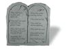 Ten Commandments Garden Stone (Not Catholic Version) *WHILE SUPPLIES LAST*