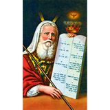  Ten Commandments Paper Prayer Card, Pack of 100
