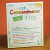 Ten Commandments for Kids Plaque