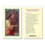  The Extraordinary Minister of Communion Laminated Prayer Card