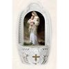 The Innocence 5-1/4 Inch Porcelain Holy Water Font