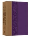 The KJV Study Bible - Large Print, Violet Floret