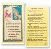 The Man In The Glass Laminated Prayer Card