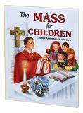 The Mass For Children Beautifully illustrated book that helps children become acquainted with the Mass. Ideal for First Communion. Pages: 32 Author: REV. JUDE WINKLER, O.F.M. CONV. Size: 5 1/2 X 7 3/8 Color: ILLUSTRATED Binding: HARDCOVER