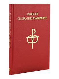 The Order of Celebrating Matrimony/Leather Gold Edging