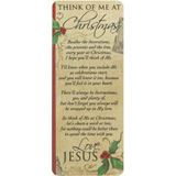 Think of Me at Christmas Bookmark