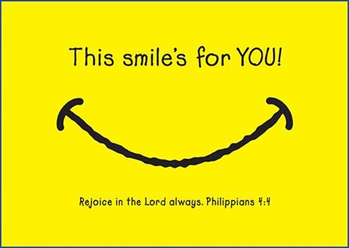 This Smile's For You Pass It On Card