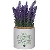 Thoughts and Prayers Planter with Flowers