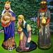 Three Kings Set, Full Color for 36" Scale Nativity Sets